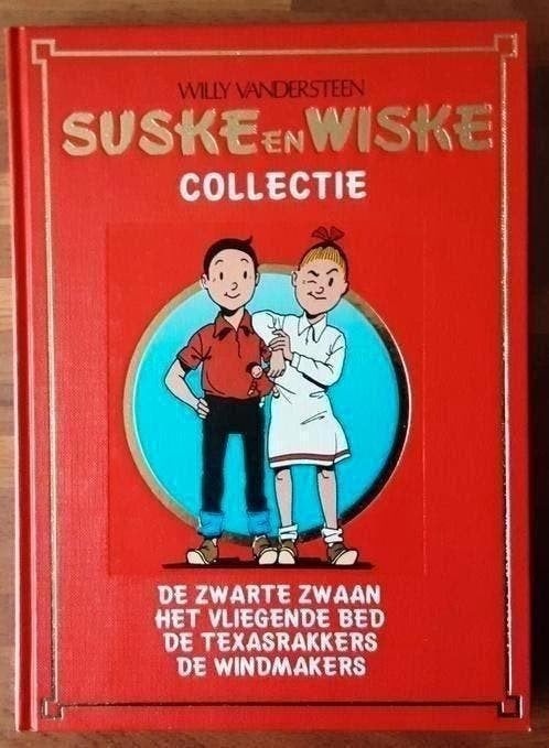 Suske en Wiske Collectie - 123 De zwarte zwaan 124 Het vlieg, Eén stripboek, Ophalen of Verzenden, Zo goed als nieuw