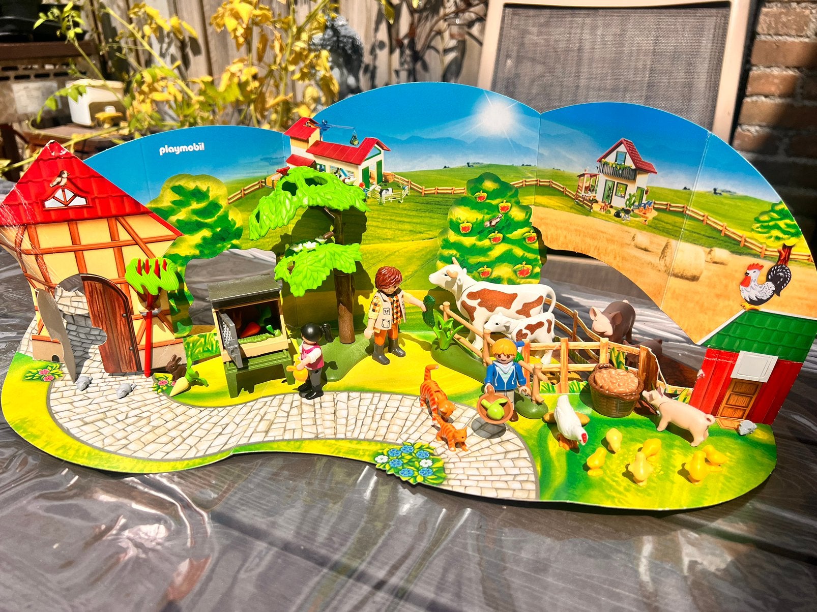 Adventkalender de boerderij, Ophalen, Zo goed als nieuw