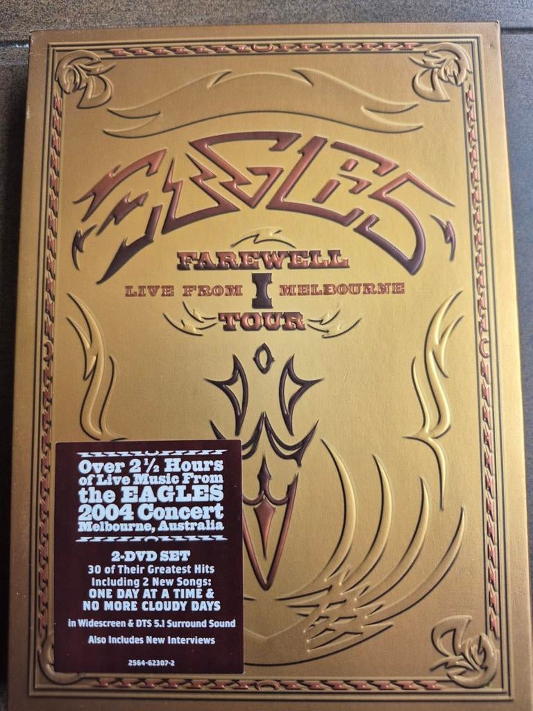 Eagles Farewell I Tour Live From Melbourne 2-DVD Set, Alle leeftijden, Ophalen of Verzenden, Zo goed als nieuw, Boxset