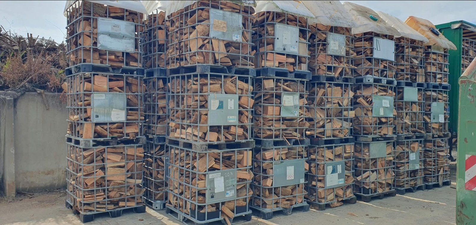 1,2 kuub los gestort haardhout, douglas., Minder dan 3 m³, Ophalen, Overige houtsoorten, Blokken