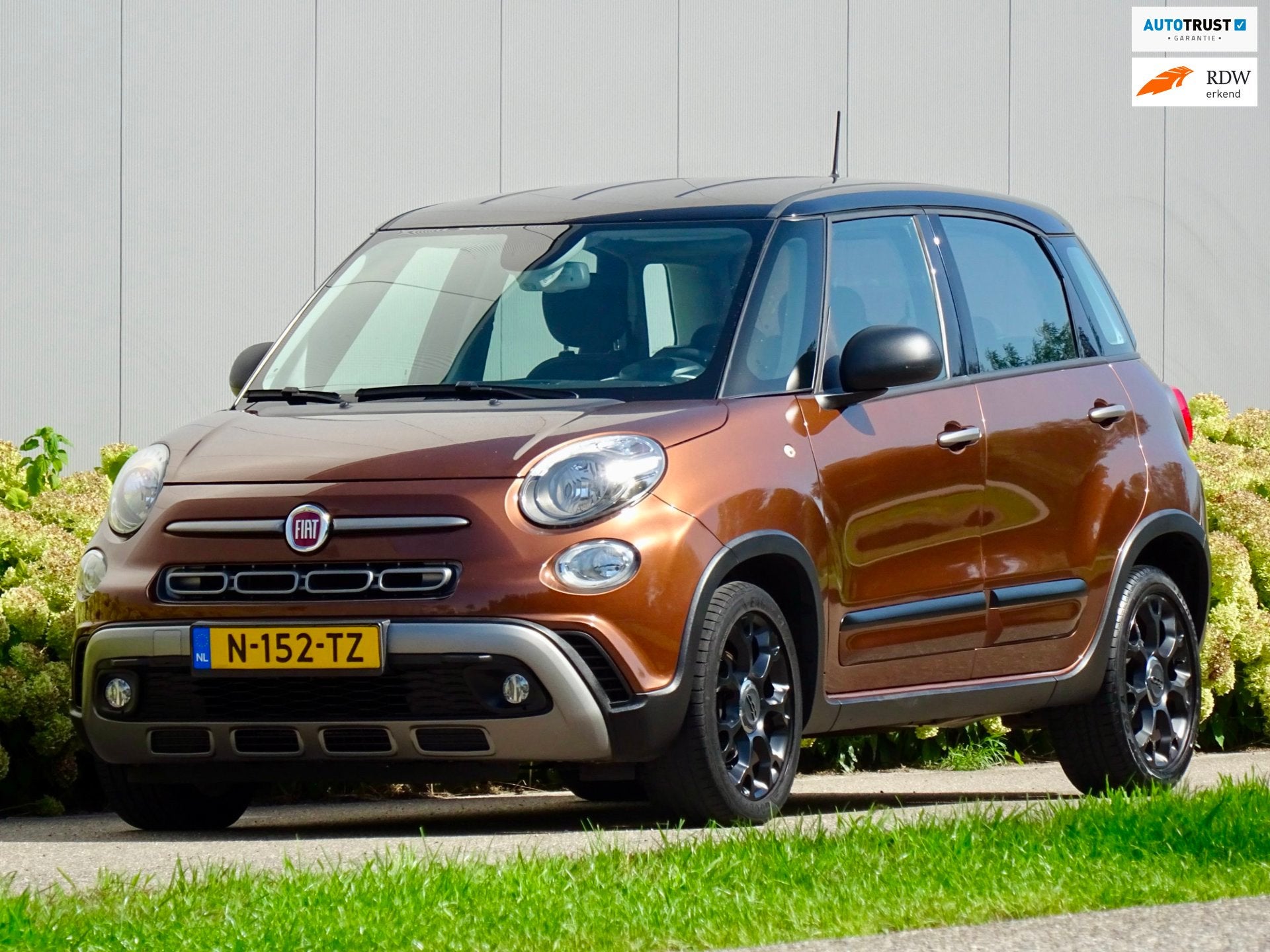 Fiat FIAT 500L Exclusive Sport | AIRCO | 69.880 km |, Auto's, Dealer onderhouden, Stof, Gebruikt, Bruin