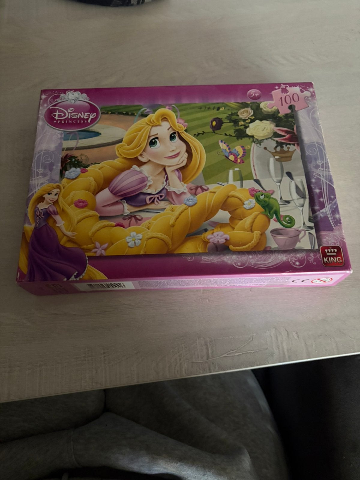Rapunzel puzzel, Ophalen of Verzenden, Meer dan 50 stukjes, Gebruikt, 4 tot 6 jaar