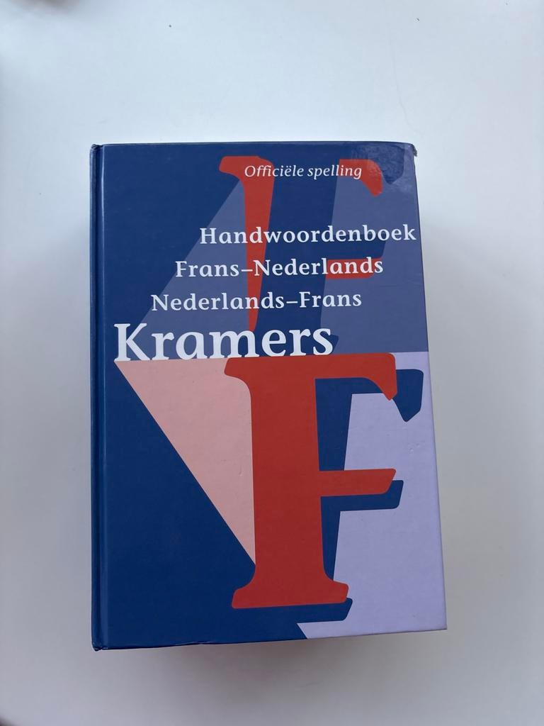 Kramers Handwoordenboek Frans-Nederlands Nederlands-Frans, Ophalen of Verzenden, Zo goed als nieuw, Non-fictie