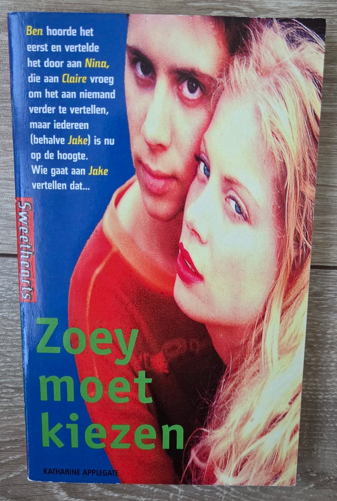 Katherine Applegate - Zoey moet kiezen, Boeken, Kinderboeken | Jeugd | onder 10 jaar, Zo goed als nieuw, Fictie algemeen, Ophalen of Verzenden