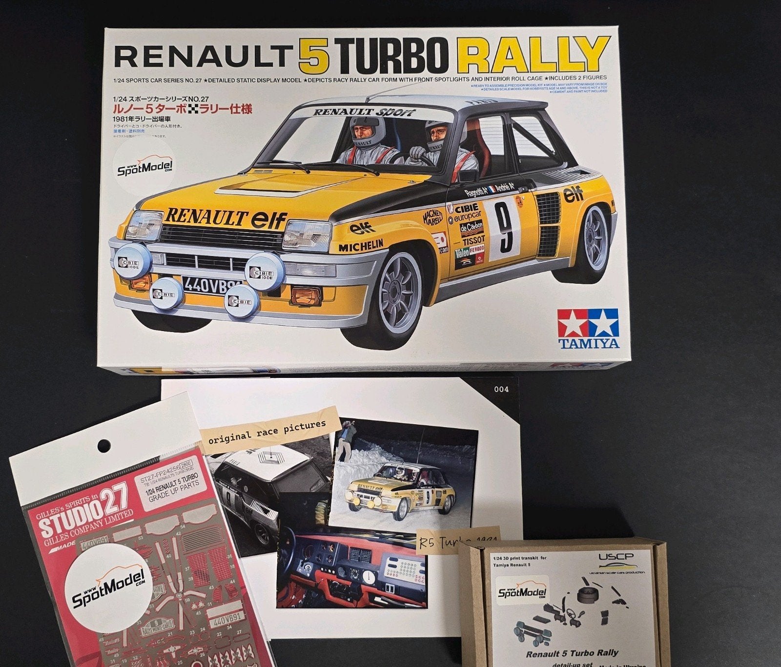 Tamiya 1/24 Renault 5 Turbo Rally incl 3D & photo-etch, Overige merken, Auto, Groter dan 1:32, Nieuw