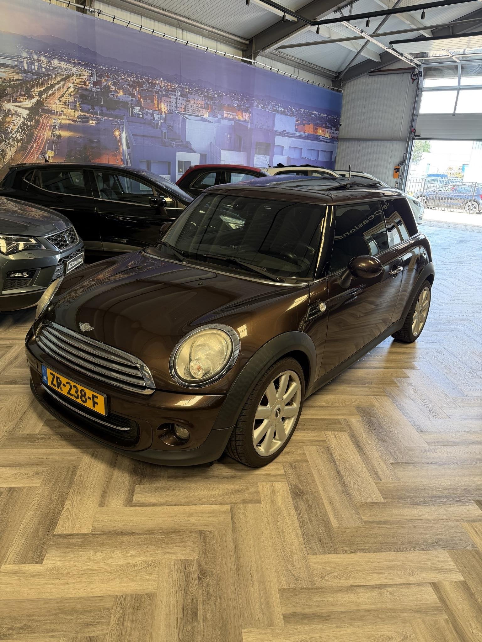 MINI 3-Deurs 1.6 Cooper PANORAMA,STOELVERWARMING, Auto's, Voorwielaandrijving, Euro 5, Stof, 4 cilinders