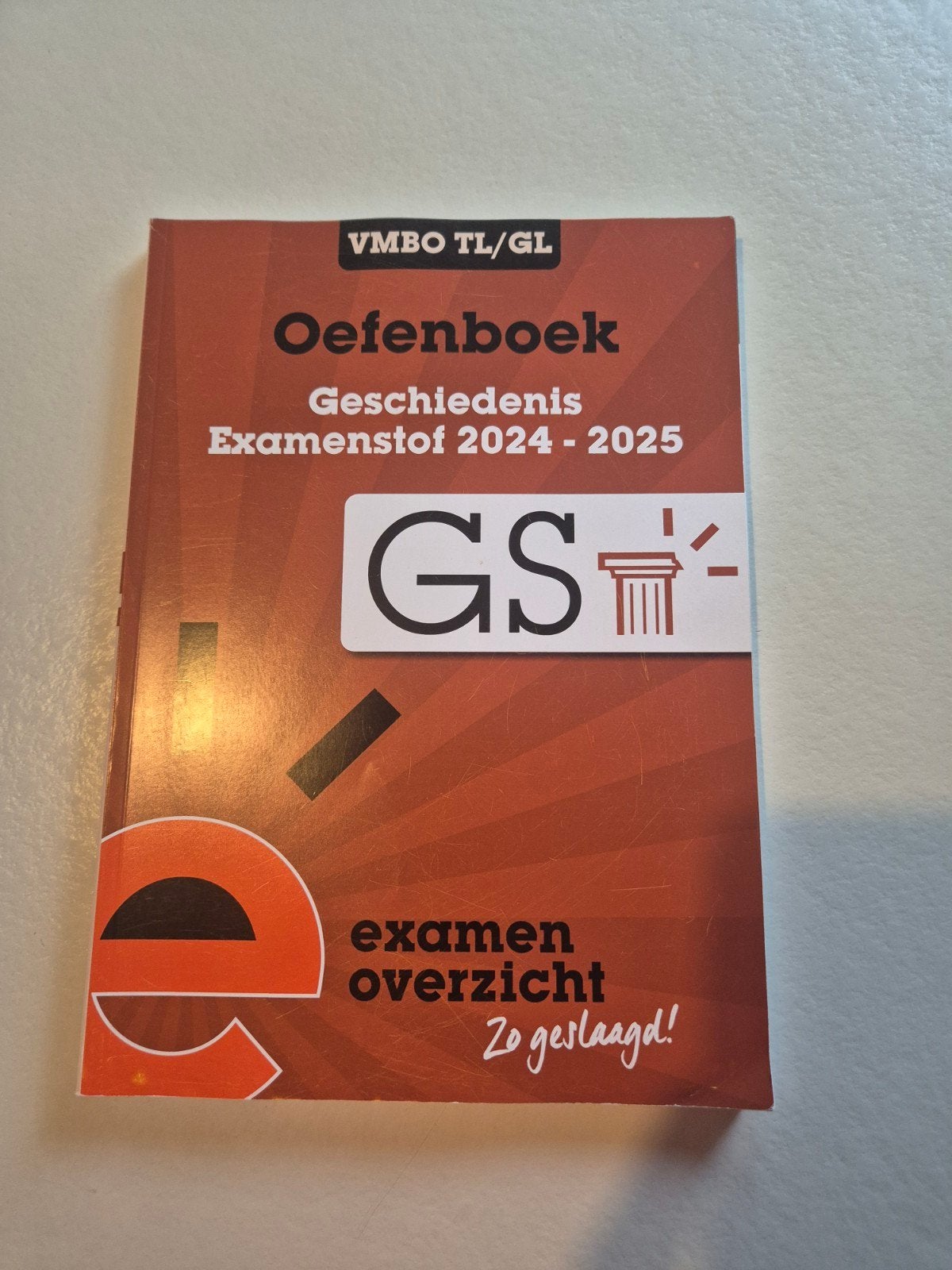 Oefenboek Geschiedenis VMBO TL/GL Examenstof 2024-2025, Ophalen of Verzenden, Zo goed als nieuw, VMBO, Geschiedenis