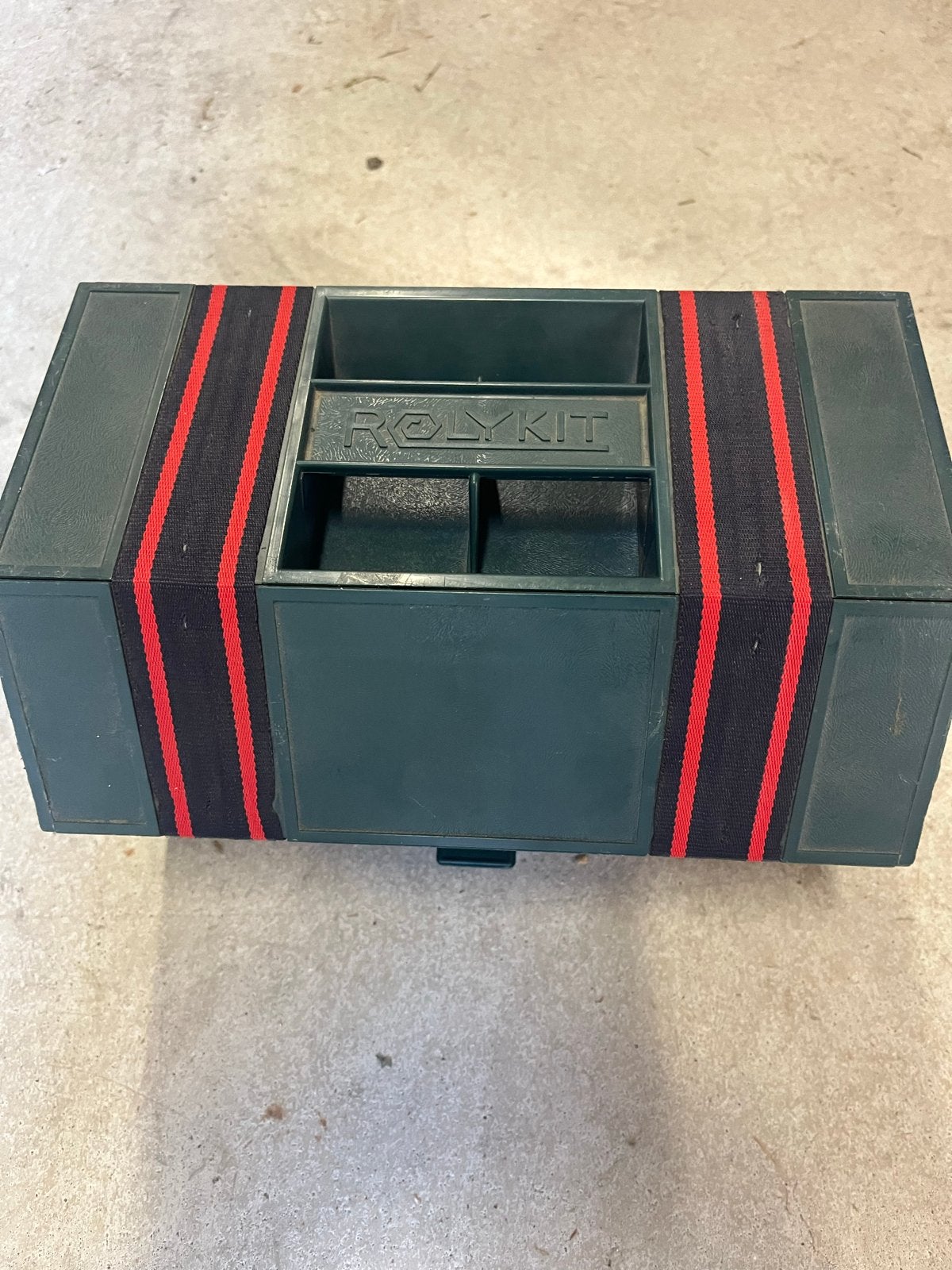 Vintage Grote Rolykit Opbergdoos Jaren '70/'80, Hobby en Vrije tijd, Overige Hobby en Vrije tijd, Ophalen of Verzenden, Gebruikt