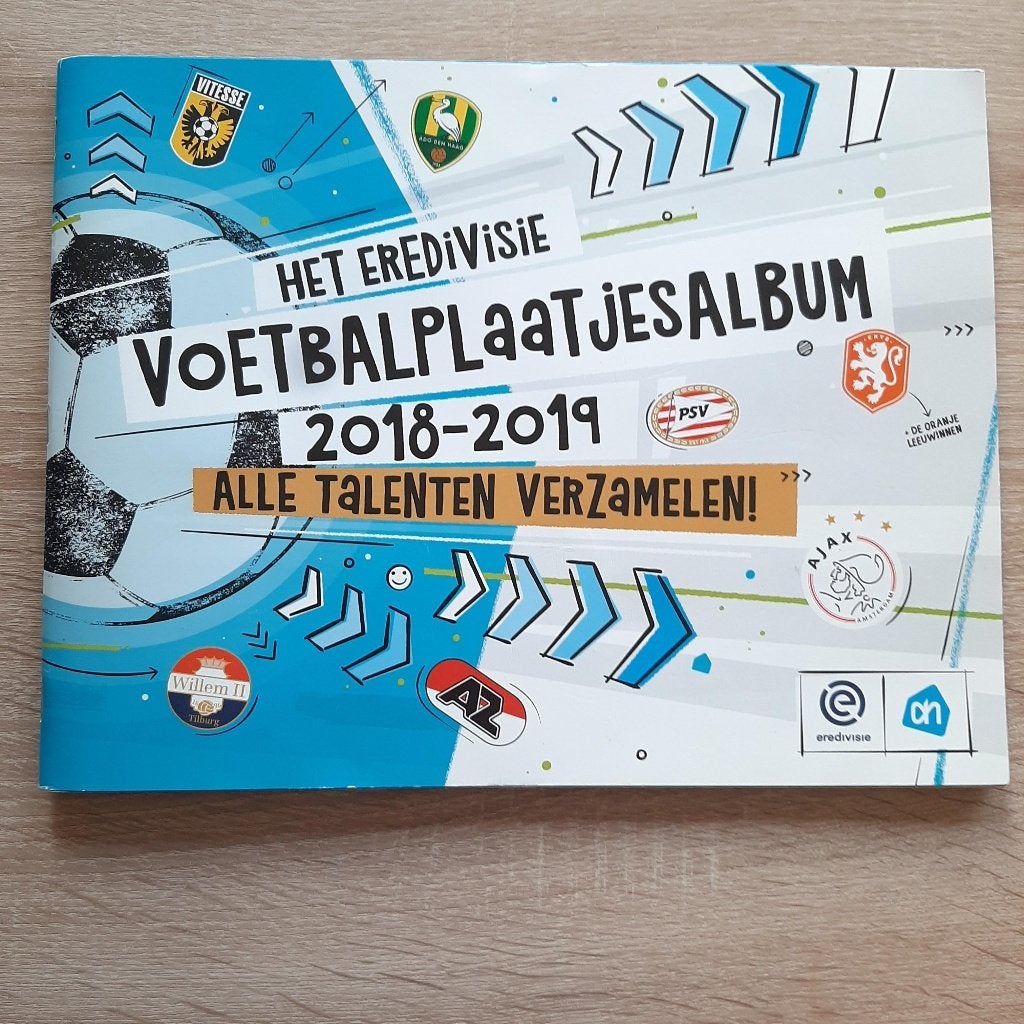 Verzamelalbum Eredivisie voetbalplaatjes seizoen 2018-2019, Verzamelen, Verzenden, Nieuw, Overige binnenlandse clubs, Poster, Plaatje of Sticker