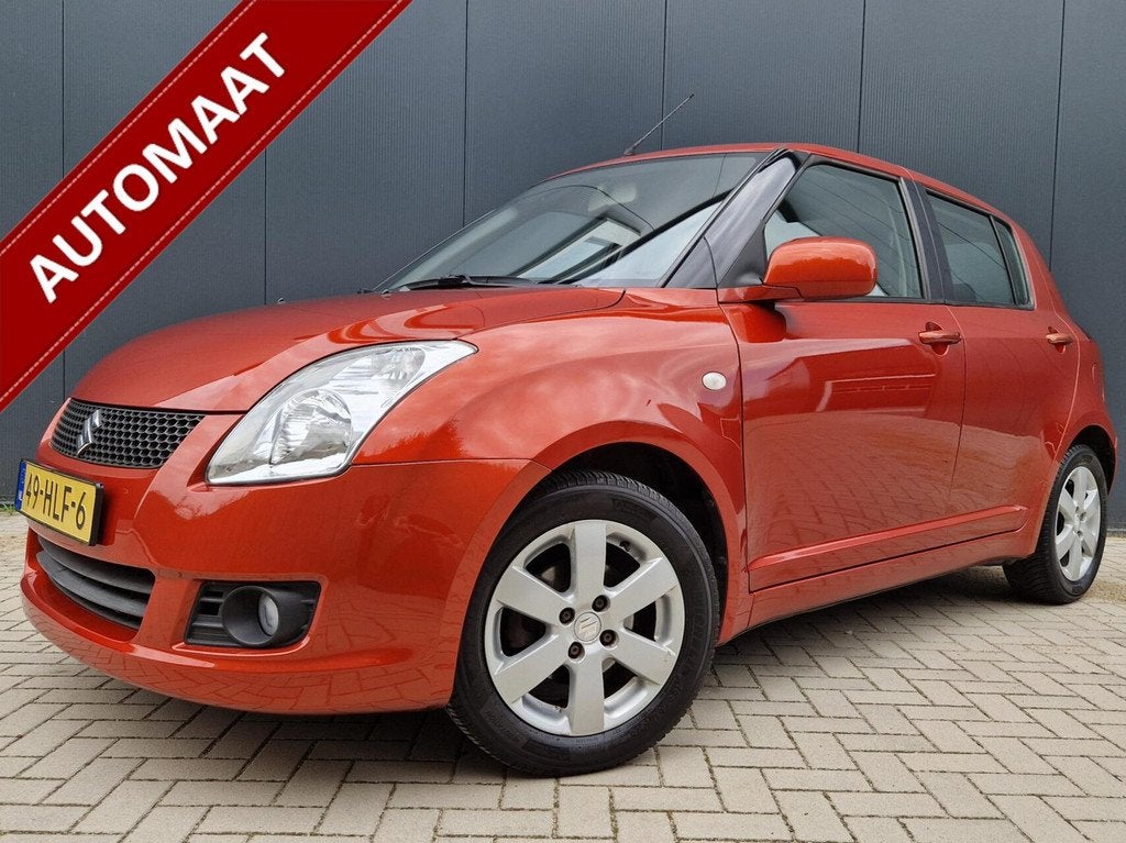 Suzuki Swift 1.3 Exclusive AIRCO | AUTOMAAT | DEALER ONDERH., Stof, Zwart, 400 kg, Swift
