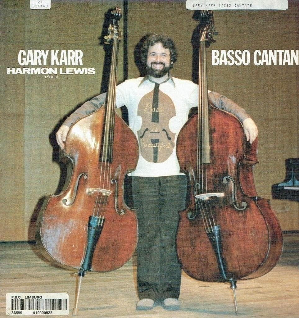 Gary Karr, Harmon Lewis – Basso Cantante, Kamermuziek, Verzenden, Zo goed als nieuw, 12 inch