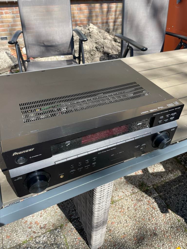 Pioneer VSX-521 AV-receiver - Direct Energy Power Amplifier, Ophalen of Verzenden, Pioneer, 120 watt of meer, Gebruikt