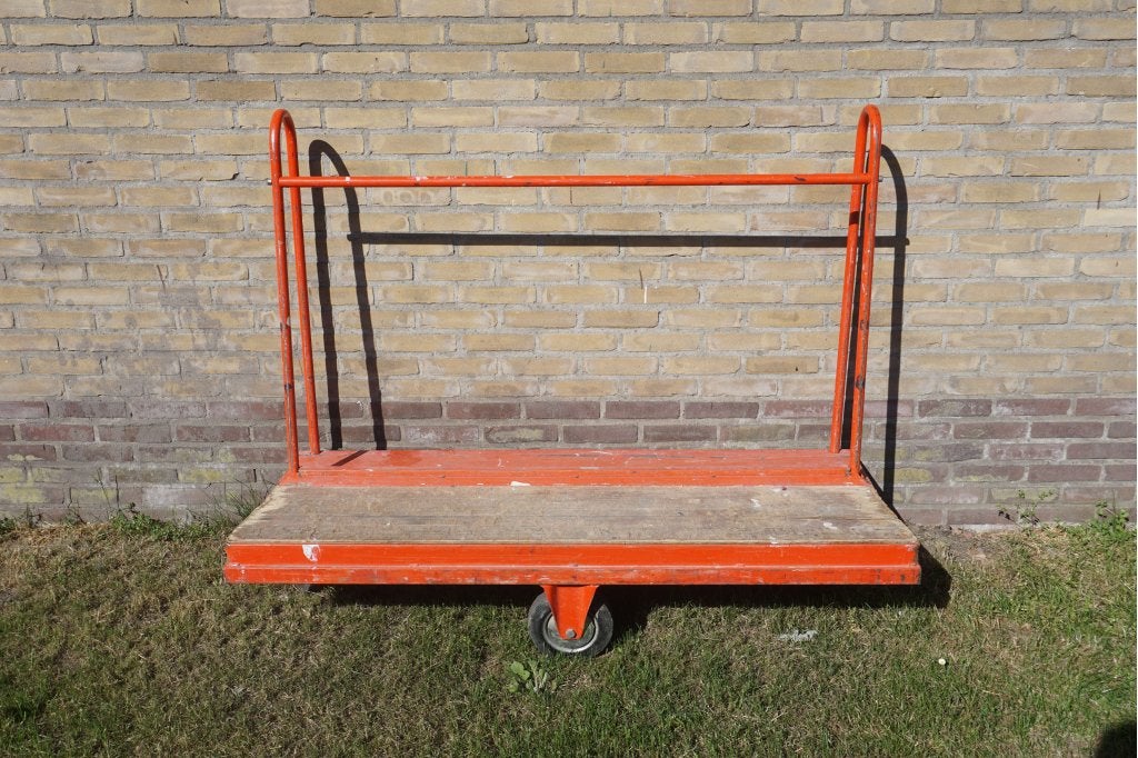Overtoom platenwagen transportkar transportwagen, Gebruikt, Transportkar, Niet ingevuld, Niet ingevuld