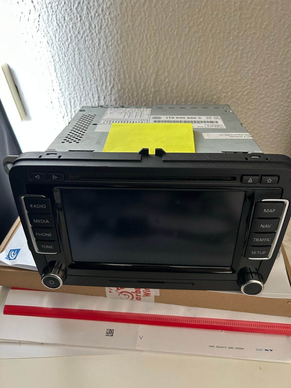 Originele VW RNS 510 Navigatiesysteem, Auto diversen, Autoradio's, Ophalen of Verzenden, Gebruikt