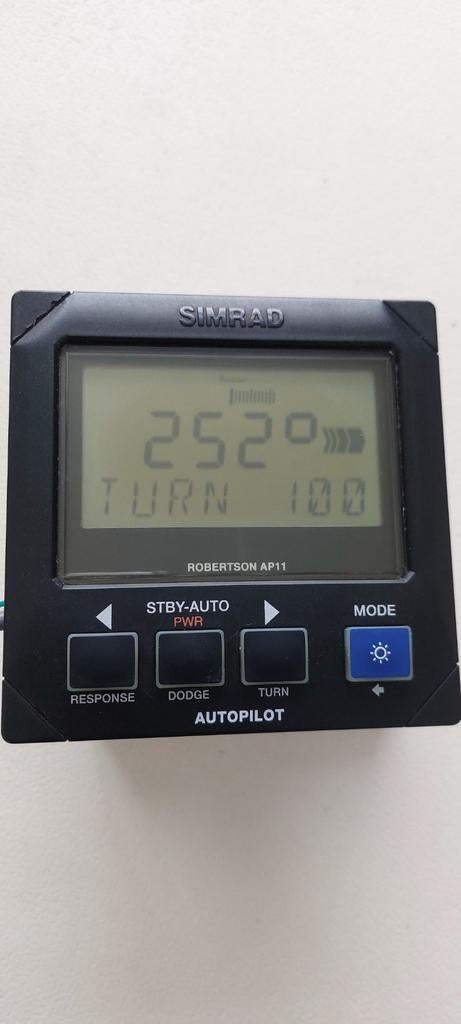 Simrad Robertson AP11 Autopilot Control Head Unit P/N 220852, Ophalen of Verzenden, Zo goed als nieuw, Communicatie