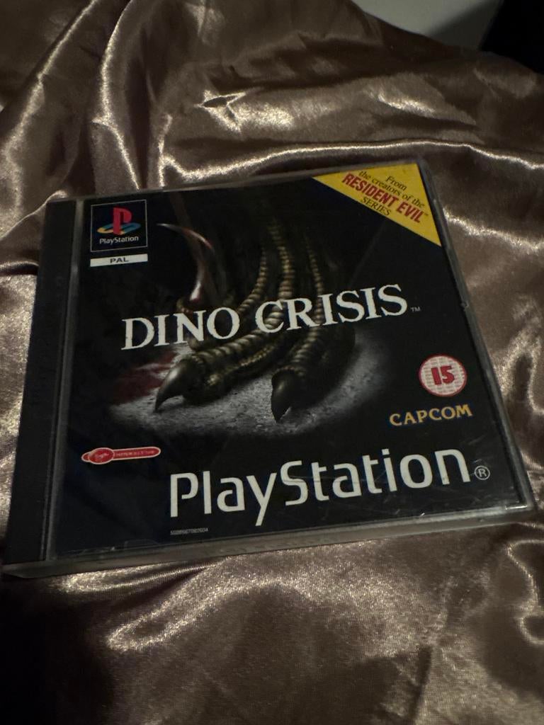 Dino Crisis PlayStation 1 (PS1) - Survival Horror Klassieker, Spelcomputers en Games, Avontuur en Actie, Gebruikt, 1 speler, Ophalen of Verzenden