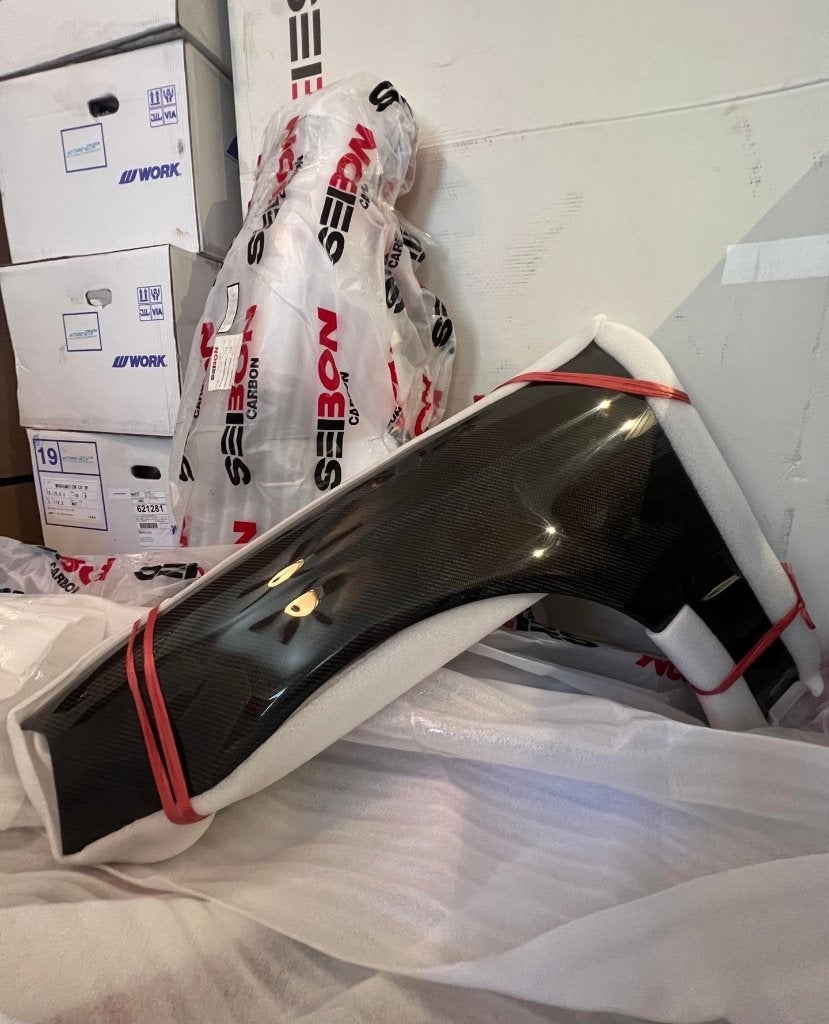 Seibon Carbon fender set voorschermen - Honda Civic 96-00