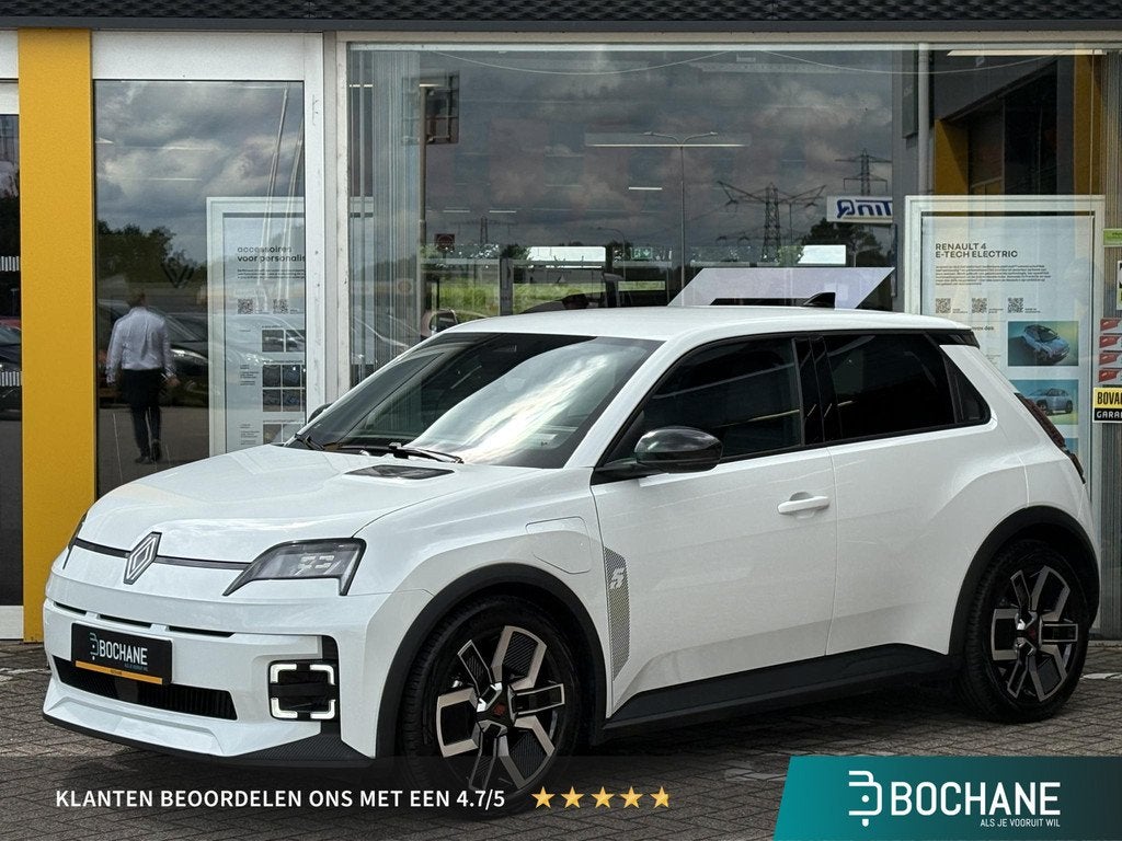 Renault 5 comfort range techno 52 kWh | Navigatie | Achterui, Auto's, Renault, Stof, Gebruikt, Huisgarantie, Geïmporteerd