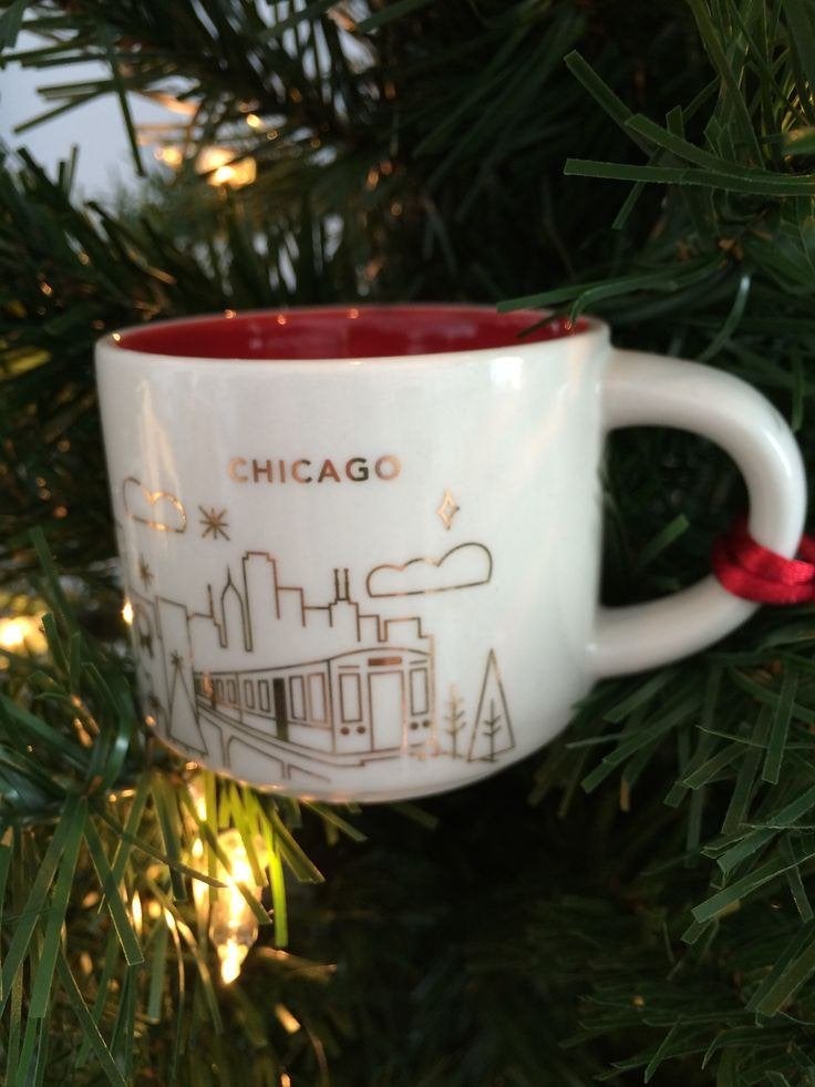 Starbucks Chicago xmas ornament, Ophalen of Verzenden, Nieuw