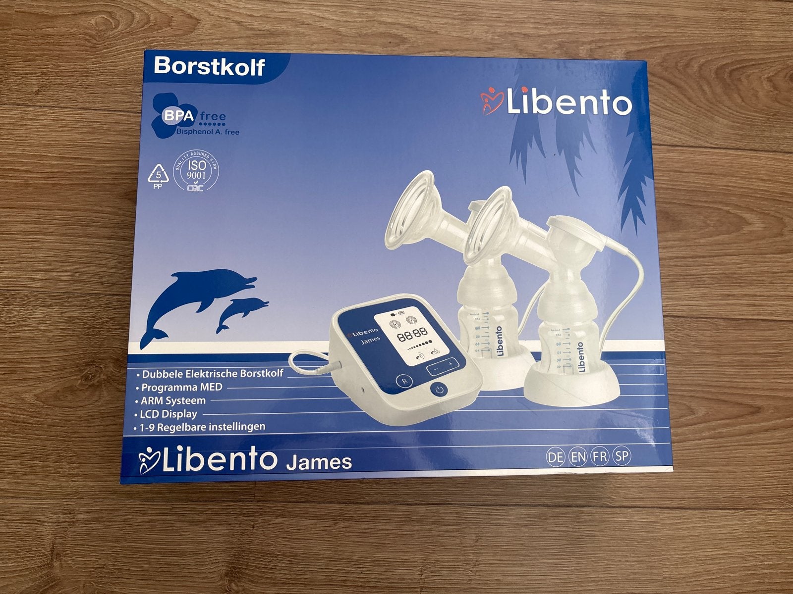 Libento James Dubbele Elektrische Borstkolf BPA-vrij, Ophalen, Nieuw