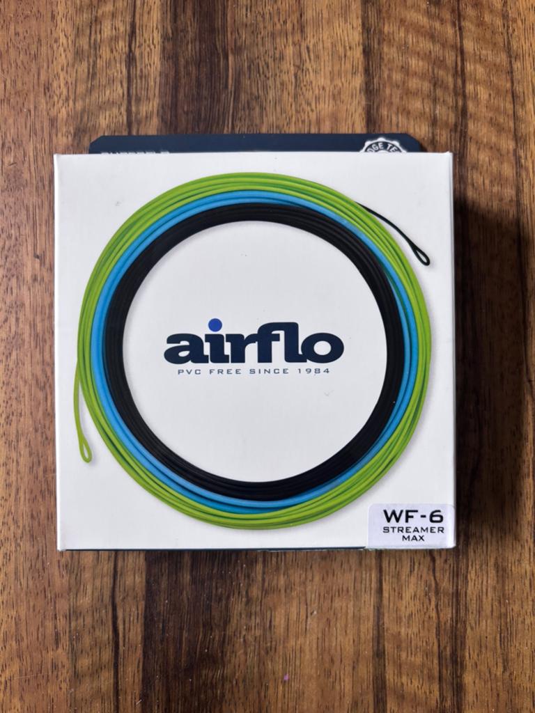 AIRFLO STREAMER MAX SHORT SINK #6-7 FLY LINE, Ophalen of Verzenden, Zo goed als nieuw, Overige typen