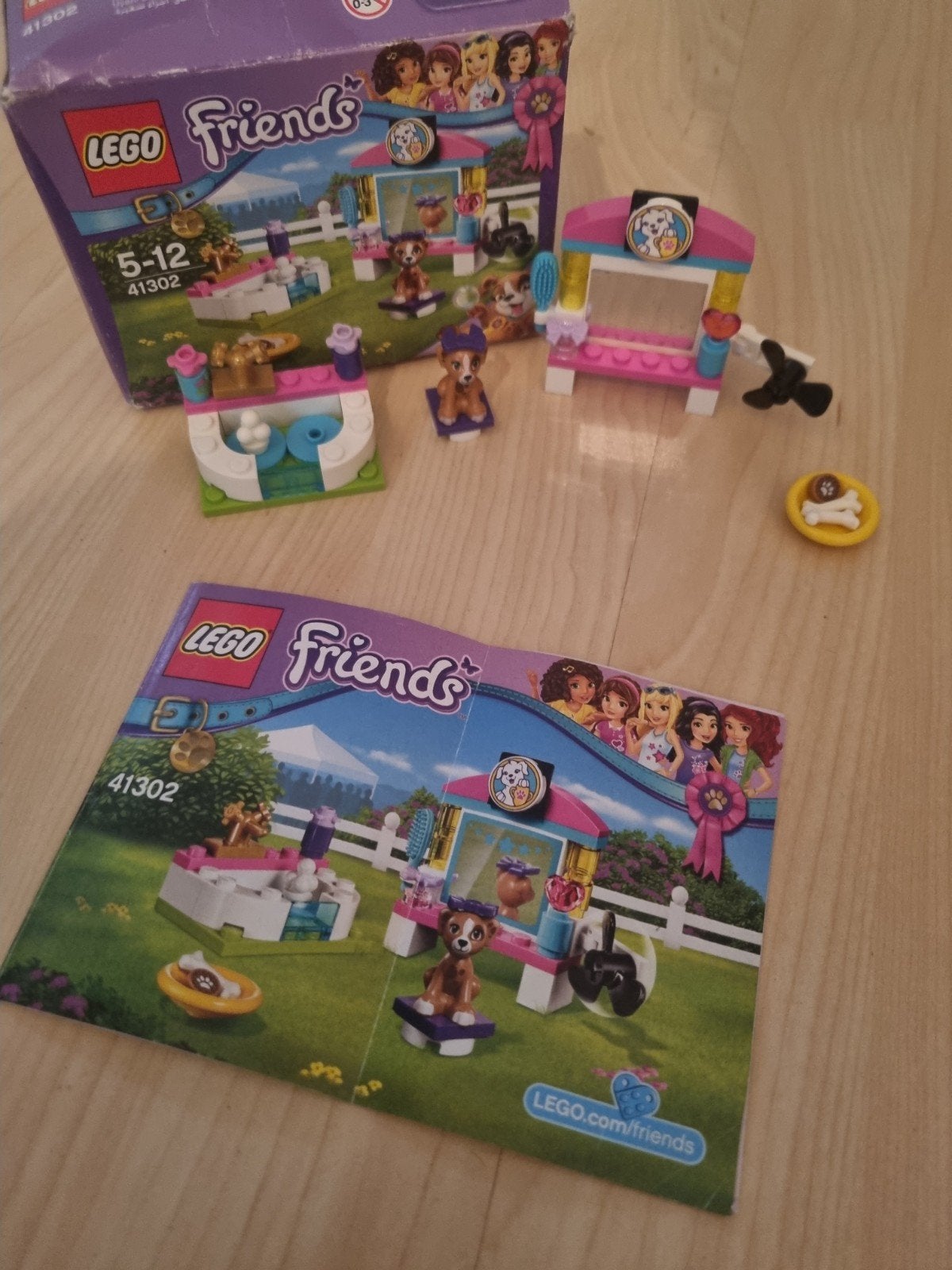 Lego friends 41302 puppy verzorgplek, Lego, Friends, Ophalen of Verzenden, Zo goed als nieuw