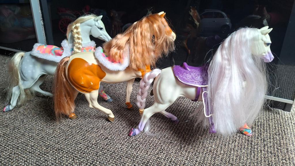 Barbie paarden, Ophalen of Verzenden, Gebruikt