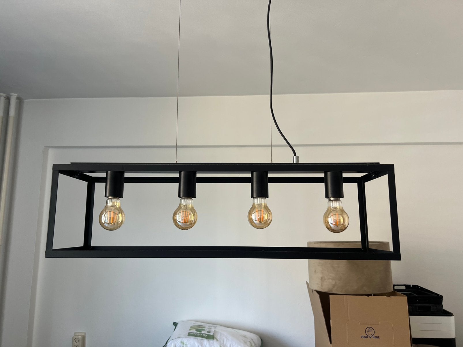Industriële lamp, Ophalen, Zo goed als nieuw