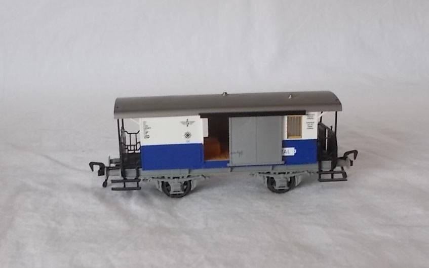 HO wagon nummer 23 : goederen wagen, Overige merken, Gebruikt, Gelijkstroom, Wagon