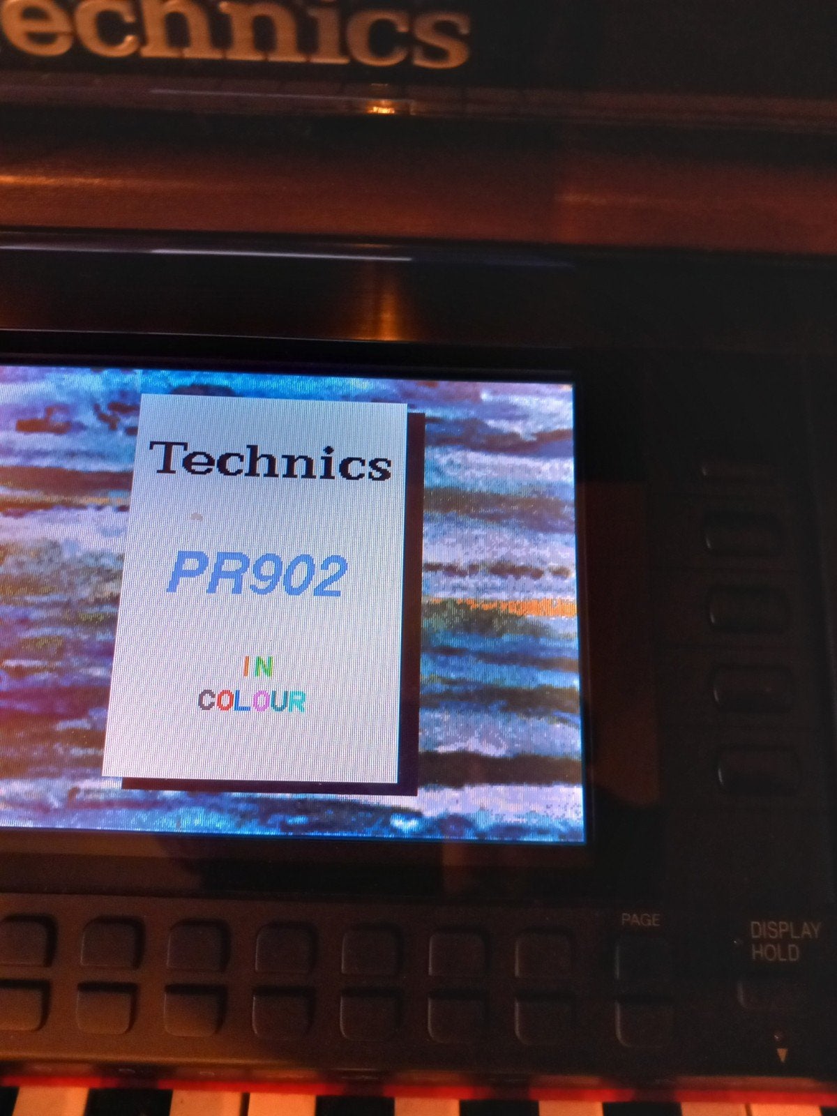 Technics PR902 Digitale Piano, Muziek en Instrumenten, Piano's, Zo goed als nieuw, Piano, Bruin, Digitaal, Ophalen