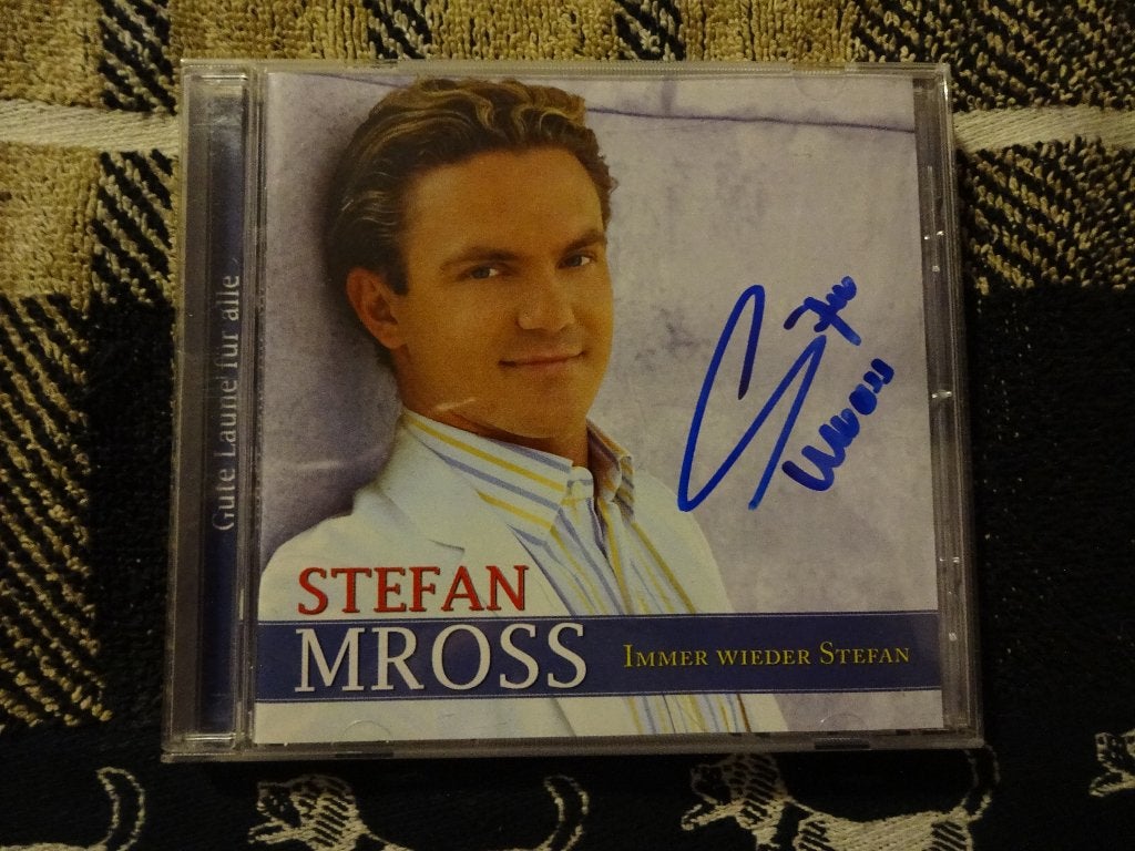 CD Stefan Mross – Immer Wieder Stefan , 06024 9857168 Signed, Schlager, Ophalen of Verzenden, Zo goed als nieuw, Album