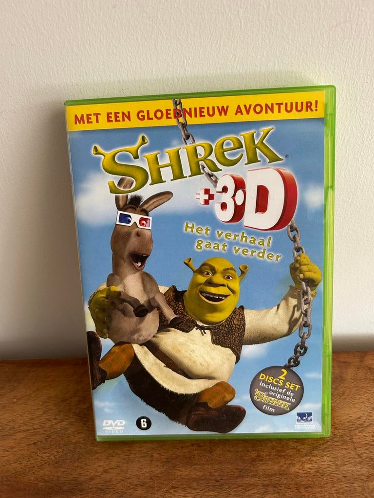 Shrek 3D DVD - Het verhaal gaat verder (2 discs), Ophalen of Verzenden, Zo goed als nieuw, Komedie, Vanaf 6 jaar