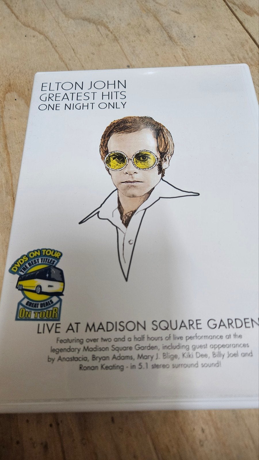 Elton John - Greatest Hits One Night Only DVD, Alle leeftijden, Nederlands, Ophalen of Verzenden, Concert