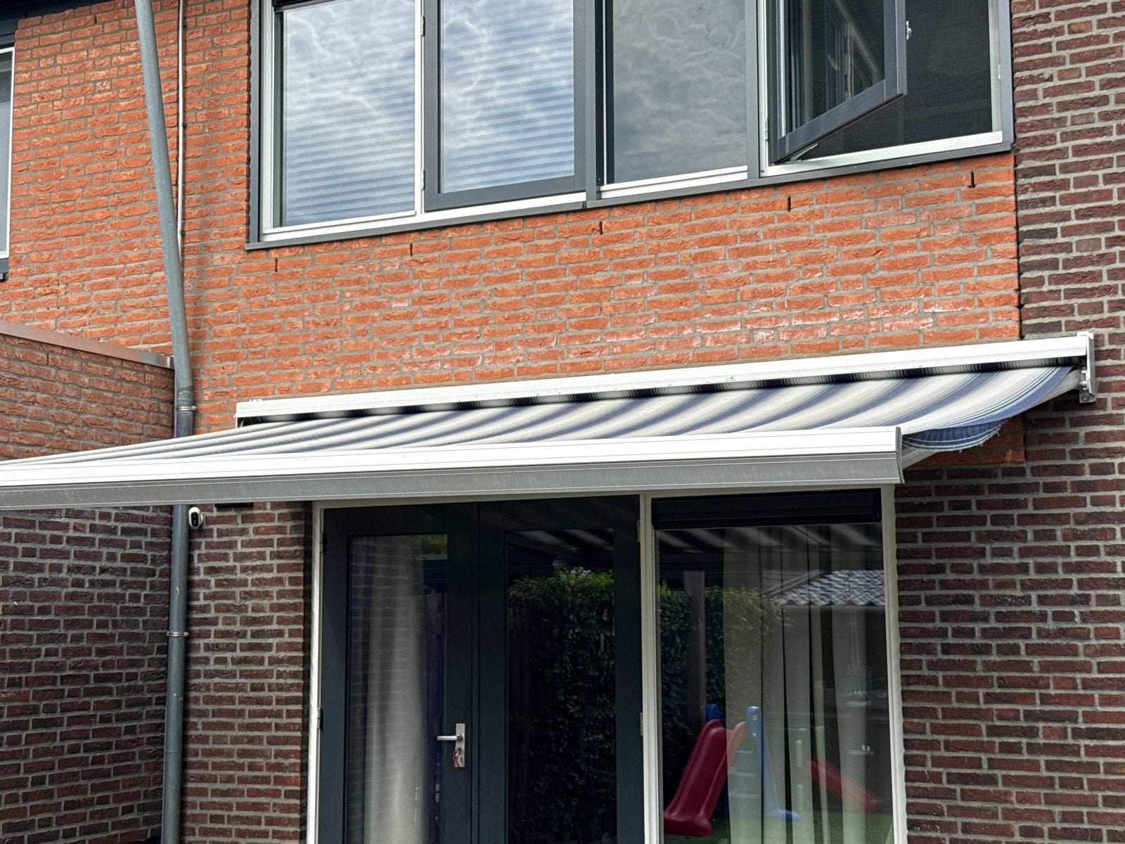 Knikarmscherm - Gebruikt,, Ophalen, Gebruikt, 150 tot 300 cm, 250 cm tot 450 cm