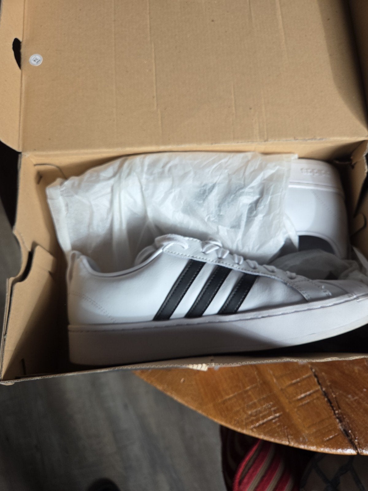 Adidas Streetcheck Sneakers - Maat 41 1/3, Ophalen, Wit, Nieuw, Sneakers of Gympen
