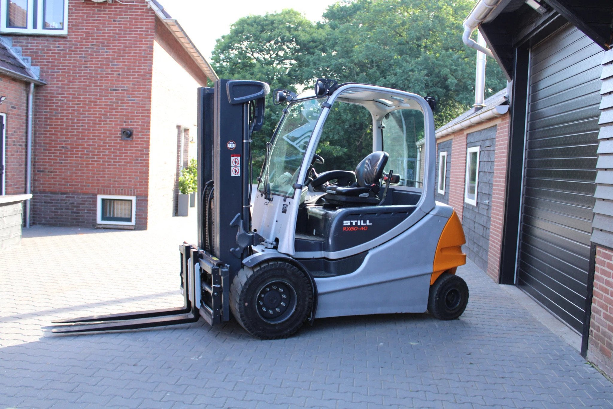 Still RX60 40 heftruck elektrische triplex lepelversteling s, Meer dan 4000 kg, Elektrisch, Heftruck, Still