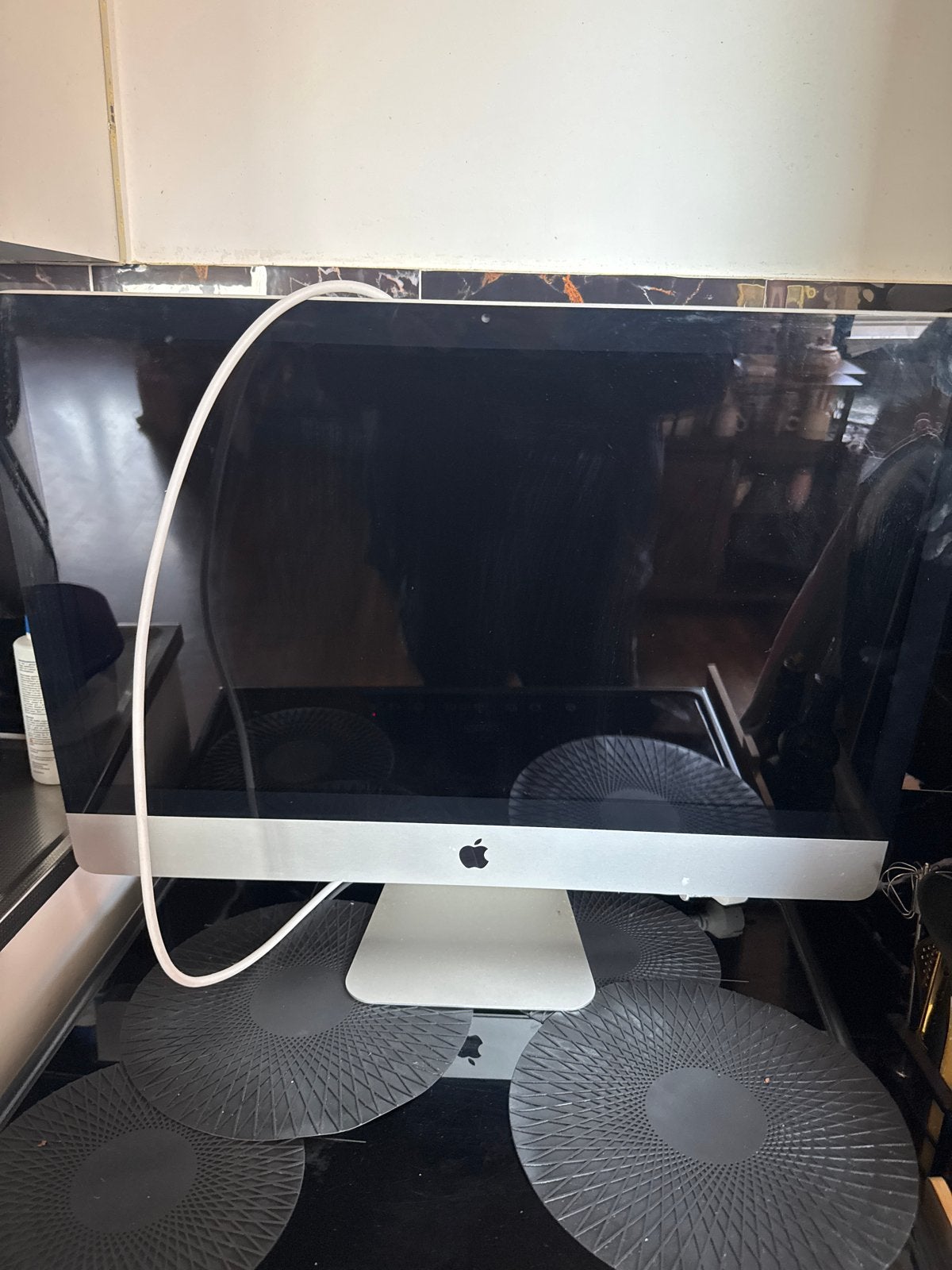 iMac 27 inch defect - Gaat niet aan (voor onderdelen), Computers en Software, Apple Desktops, Ophalen, Niet werkend, IMac