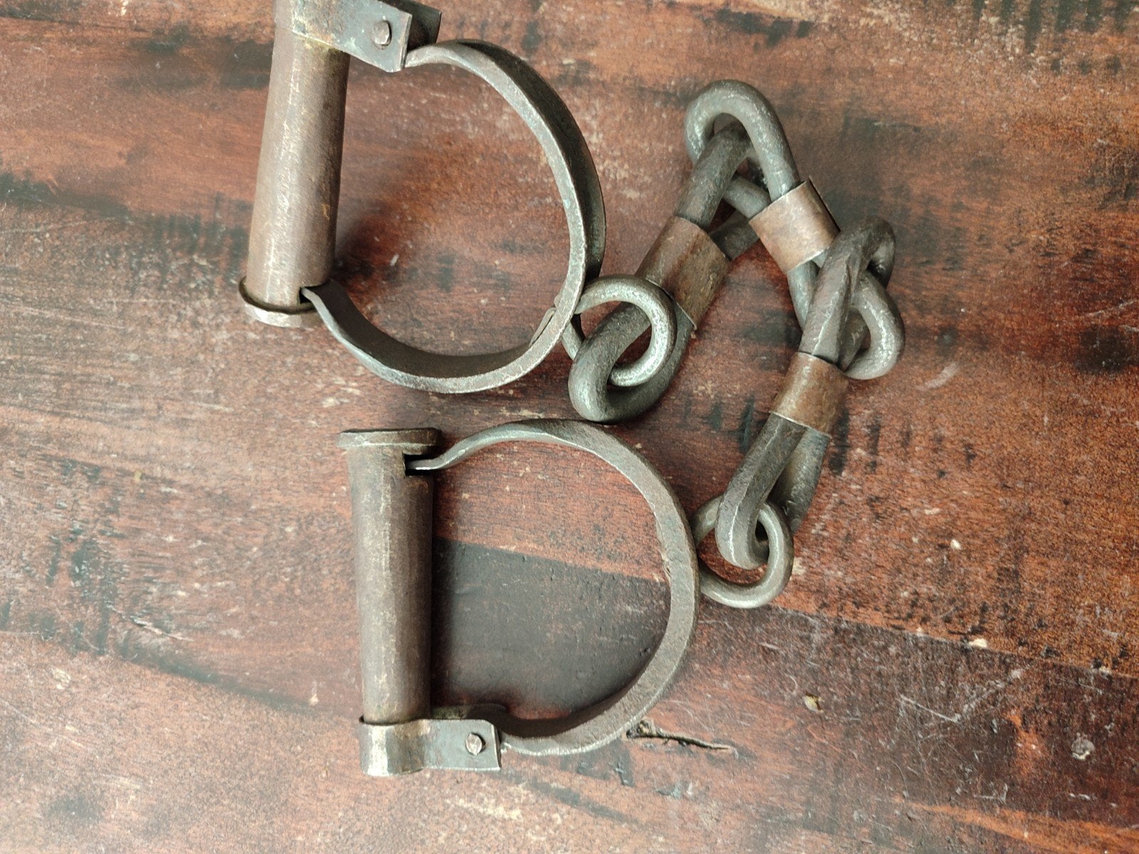 antieke handboeien, Ophalen of Verzenden