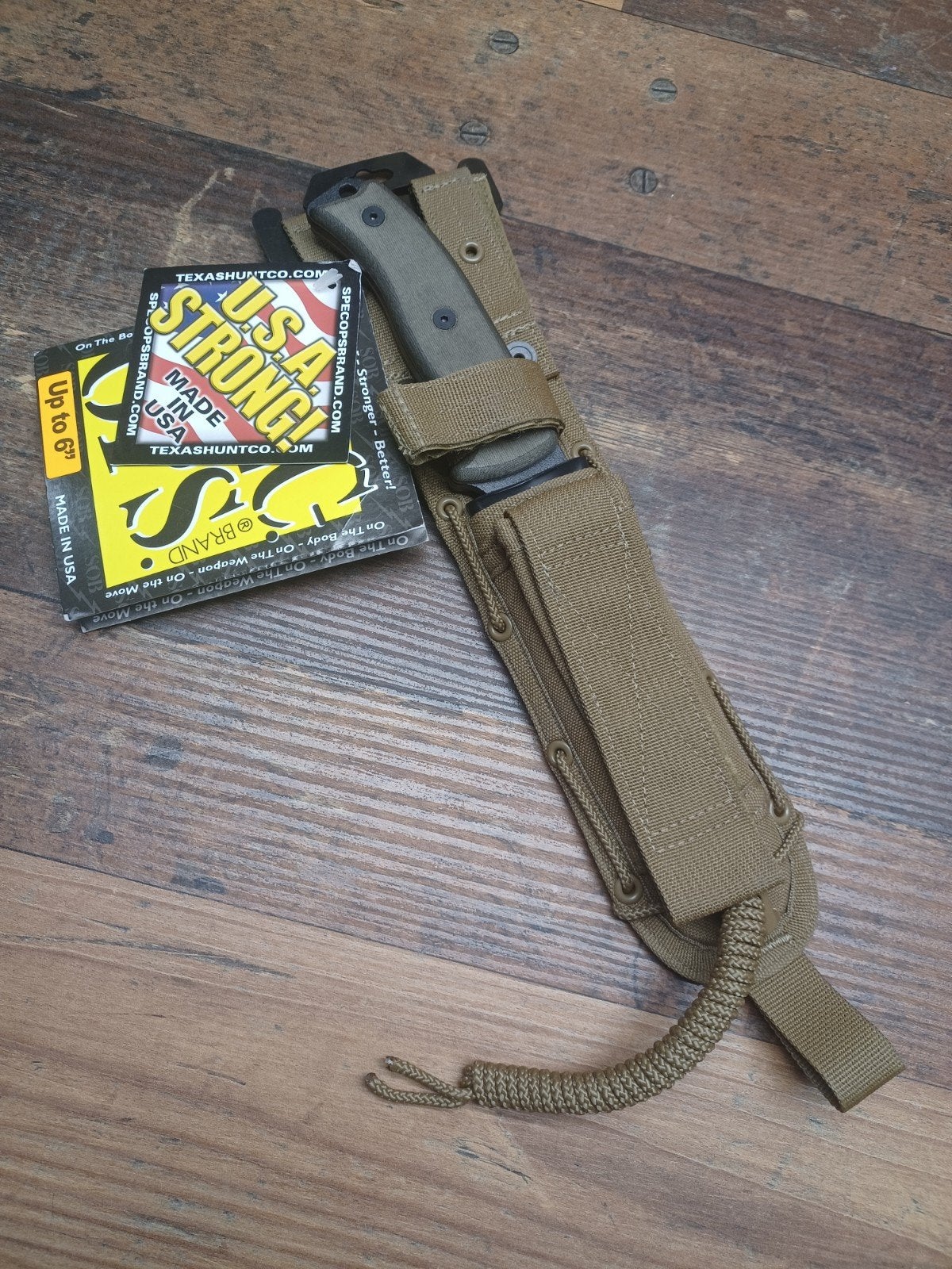 Spec-Ops knife sheath pouch, Verzenden, Nederland, Mes of Dolk