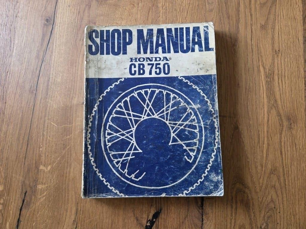 HONDA CB750 work shop manual, Ophalen of Verzenden, Honda