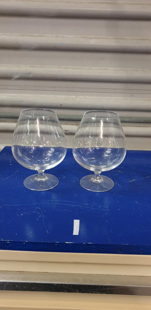 cognac glazen groot, Ophalen of Verzenden, 'T Olde Gre-j, Info@toldegrej.nl, Endepoelstraat 20f Didam