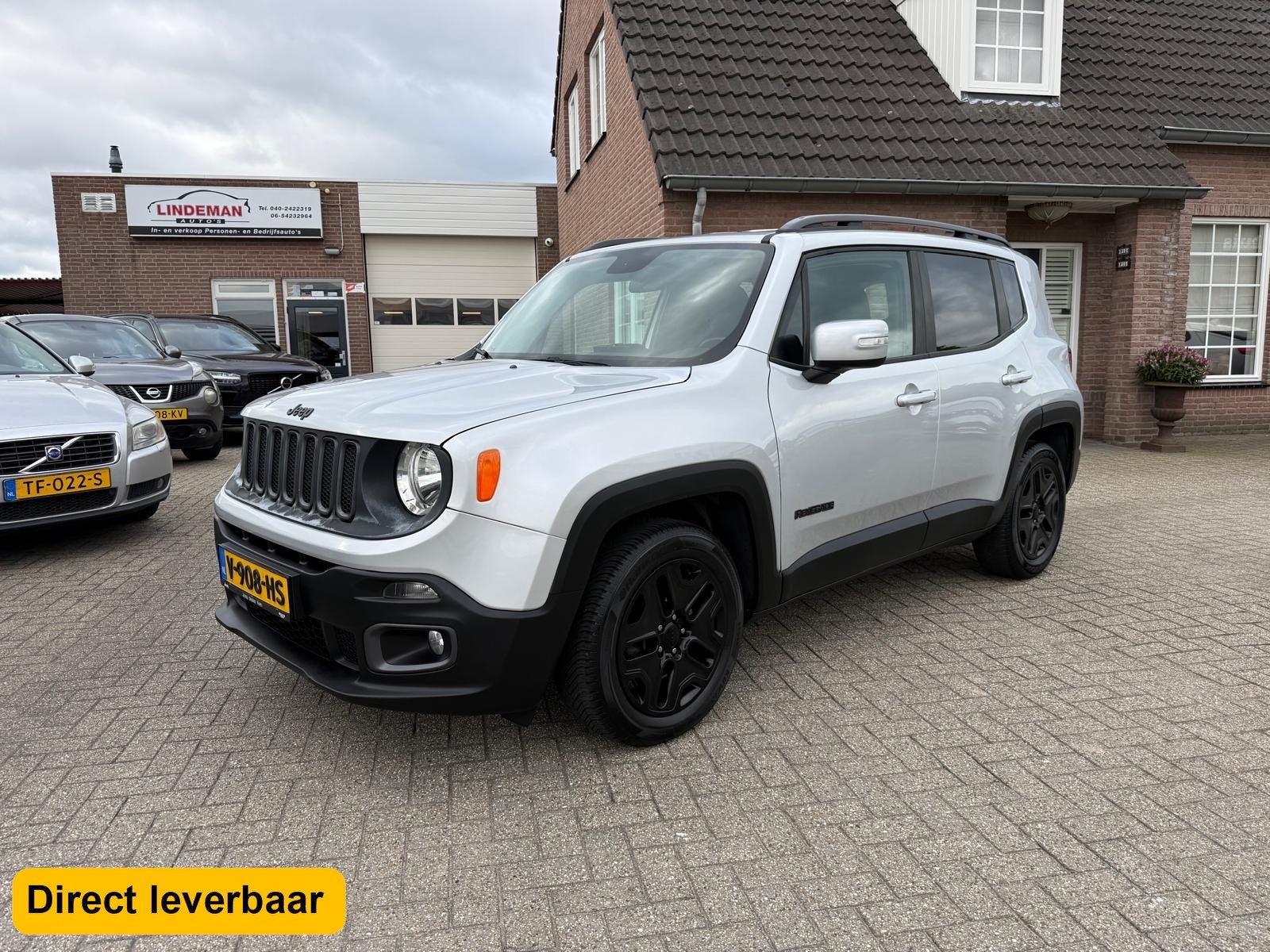 Jeep Renegade 1.4 MultiAir Longitude Airco Navigatie grijs k, Stof, Gebruikt, 4 cilinders, 400 kg