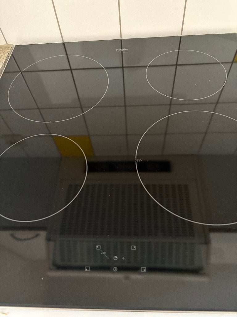 Inductie kookplaat, Witgoed en Apparatuur, Kookplaten, Ophalen, Gebruikt, 4 kookzones, Inductie