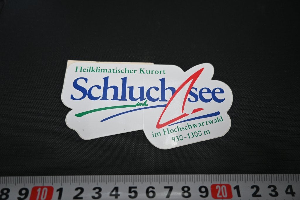 sticker heilklimatischer kurort schluchsee im schwarzwald, Ophalen of Verzenden, Zo goed als nieuw