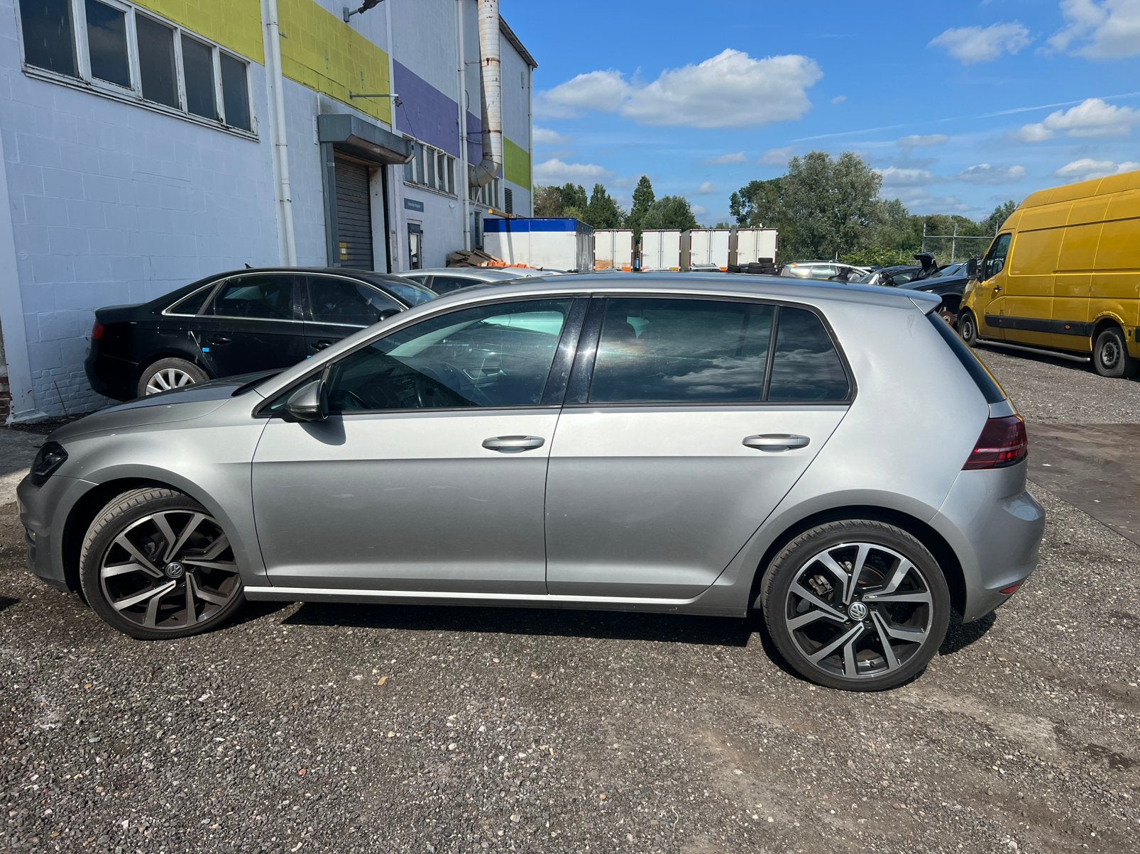 Volkswagen golf 1,2 TSI grijs, 4 cilinders, Zilver of Grijs, Hatchback, 1197 cc