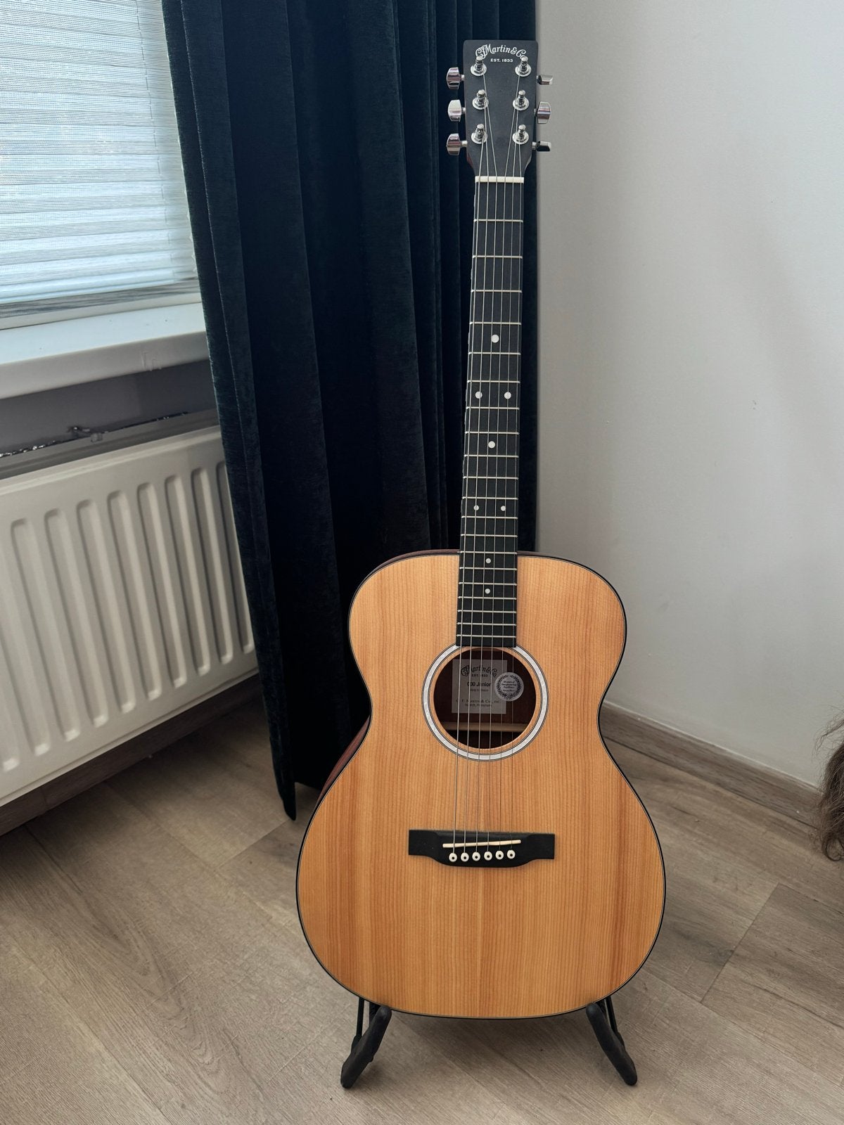 Martin & Co 000 Junior Western gitaar met hoes, Muziek en Instrumenten, Snaarinstrumenten | Gitaren | Akoestisch, Ophalen, Zo goed als nieuw