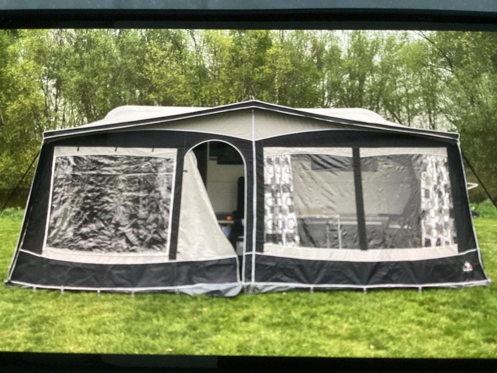 Voortent Dorema Multi nova, Caravans en Kamperen, Voortenten en Luifels, Ophalen, Zo goed als nieuw, Ten Cate All Season 240g/m2