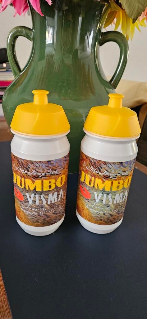 Jumbo Visma Tour de France bidons limited edition, Ophalen of Verzenden, Nieuw