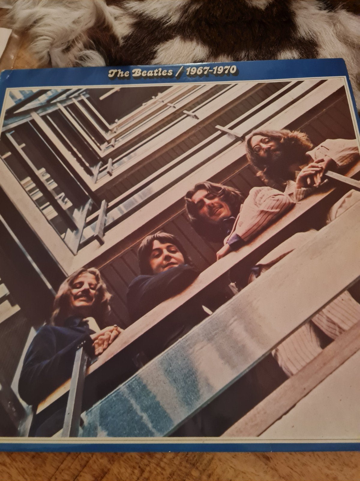 The Beatles - 1967-1970 (Blauwe Dubbel-LP), Cd's en Dvd's, Gebruikt, Pop, Ophalen of Verzenden, Dubbel-LP