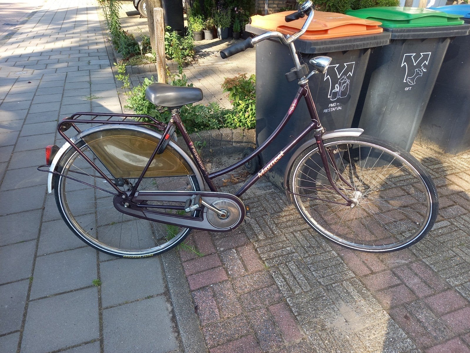 damesfiets 3v en 1 met terugtraprem, Ophalen, Gebruikt, Batavus